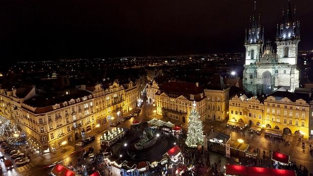 Mercado de Navidad en Praga